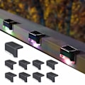 Pikkukuva 1 / 4: Ammattimainen aurinkokenno ulkovalaistus langaton (8kpl) Musta kuori Black shell IPL transparent cover