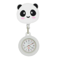 Miniatyrbild 3 av 5: Love Heart Sjuksköterska Watch Vacker Solros Sol Måne Moln Hängande Quartz Pocket Infällbara justerbara klockor