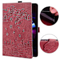 Pikkukuva 5 / 5: Sakura Cat case Amazon Kindle Scribelle 10.2 2022 Red