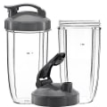 Miniatyrbilde 3 av 5: Nutribullet 600w / 900w reservedeler for Nutribullet lokk Blender Flip Top To-go lokk tilbehør xc