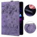 Miniatyrbillede 5 af 5: Sakura Cat læderetui til Amazon Kindle Scribe 10.2 2022 Purple