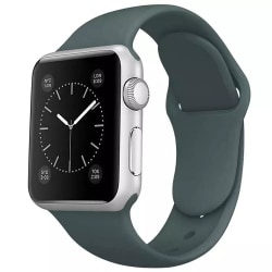 Apple Watch kompatibelt Armband Silikon GRÖN 38/40/41 mm Green S