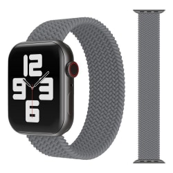 Apple Watchin kanssa yhteensopiva rannerengas Elastic GREY 38/40/41 mm Grey M