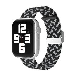 Apple Watch kompatibelt Armband Elastiskt  SVART/CAMO 38/40/41mm Svart one size