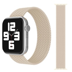 Apple Watch kompatibelt ARMBAND Elastiskt SAND BEIGE 38/40/41 mm Beige S