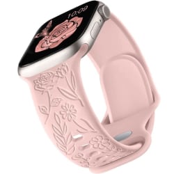 Apple Watch kompatibelt Armband Engrave ROSA  42/44/45/49 mm Rosa one size