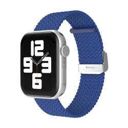 Apple Watch kompatibelt Armband Elastiskt BLÅ 38/40/41 mm Blå one size