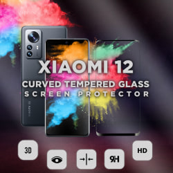 Xiaomi 12 - Härdat glas 9H-Super kvalitet 3D Skärmskydd