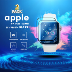2-Pack Apple Watch 44mm – Härdat glas – Super kvalitet 3D