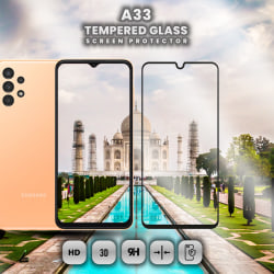 Samsung Galaxy A33 - 9H Härdat Glass - 3D Super Kvalitet