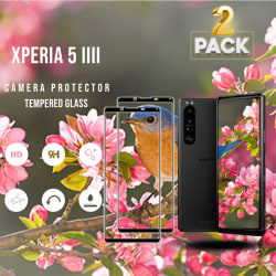 2-Pack Sony Xperia 5 III - Härdat glas 9H - Super Kvalitet 3D