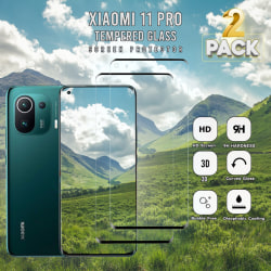 2-Pack Xiaomi 11 Pro - Härdat Glas 9H - Super Kvalitet 3D