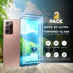 2 Pack Samsung Galaxy Note 20 Ultra -Härdat glas–Super kvalitet