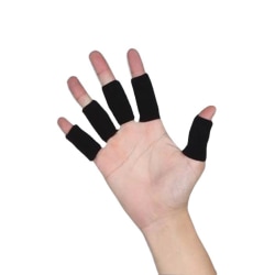 Elastiska fingerskydd, sporthjälpmedel för artritstöd x10, nylo