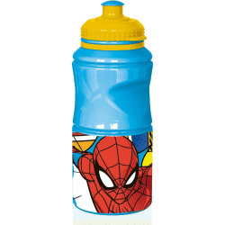 Spiderman Midnight Flyer vattenflaska, sportflaska Blå