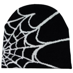 Talvipipo neulottu hattu Pehmeä hämähäkinverkko baggy löysä neulottu talvinen lämmin cap kylmään säähän A