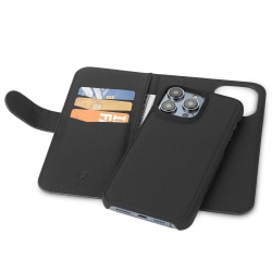 Plånboksfodral 2-i-1 för iPhone 14 Pro Max - Svart SiGN Svart