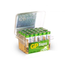 GP 24A/ LR03/ AAA 24P POWERCASE batteri - 24 Pack