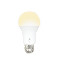 Smart Dimbar RGB LED-lampa A60 9W E27 SiGN multifärg