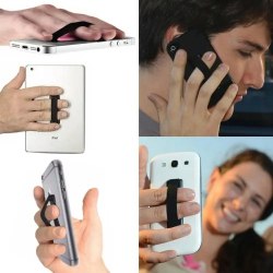Fingerhållare för mobil -  Universal  Svart Svart