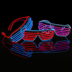 Neon juhlalasit - Party Led -lasit