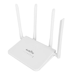 HURRISE 4G LTE trådbunden router med SIM-kortplats R103 5M 4G LTE CPE trådbunden router med nätverksdator EU-kontakt