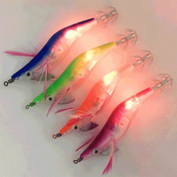 3 st LED fiskedrag