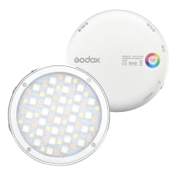 Godox R1 RGB Mini LED-blixt Ringljus på kameran Fill Light Lamp