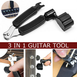 Guitar Tool Peg String Winder Pin Puller String Cutter Set