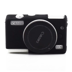 Canon EOS M100 kameraskydd silikon mjuk - Svart