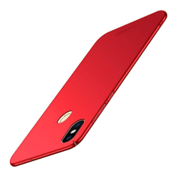 MOFI Xiaomi Mi 8 (6.21-tum) mobilskal plast skydd - Röd