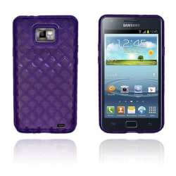 Soft Squares Cell (Lila) Samsung Galaxy S2 Skal