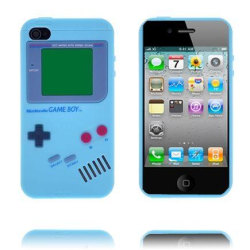 Game Boy (Ljusblå) iPhone 4 & 4S Skal