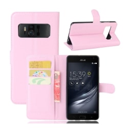 Asus ZenFone AR (ZS571KL) Fodral med plånbok - Ljus rosa