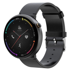 Amazfit Smartwatch 2 genuine leather watch band - Black