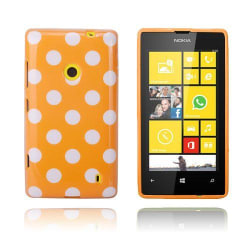Polka Dots (Orange) Nokia Lumia 520 / 525 Skal