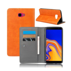 Crazy Horse Samsung Galaxy J4 Plus (2018) plånboksfodral i l