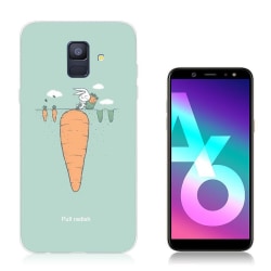 Samsung Galaxy A6 (2018) mobilskal silikon mönster - Rädisa