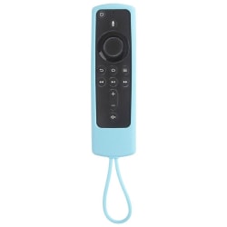 Amazon Fire TV Stick 4K silicone cover lanyard - Sky Blue Blå