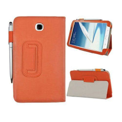 Business (Orange) Samsung Galaxy Tab 3 7.0 Läderfodral