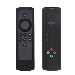 Amazon Fire TV Stick Lite remote control silicone cover - Black Svart