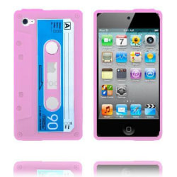 Cassette Skal (Rosa) iPod Touch 4 Silikonskal