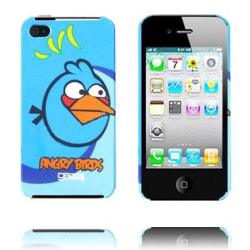 Angry Birds iPhone 4 Skal (Ljusblå)