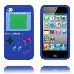 Game Boy (Blå) iPod Touch 4 Silikonskal