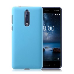 Nokia 8 Enfärgat fodral - Blå