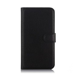 Kvist Microsoft Lumia 550 Leather Stand Case - Black Black