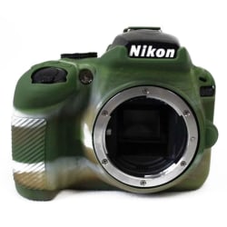 Nikon D3400 DSLR kameraskydd silikon ekovänligt mjuk - Kamof