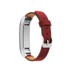 Fitbit Alta läder klockarmband - Röd