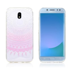 Samsung Galaxy J5 (2017) Skal med unikt tryck - Rosa mönster