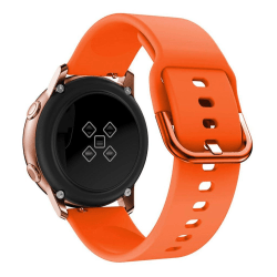 Samsung Galaxy Watch Active (20mm) ersättningsarmband - Orange Orange